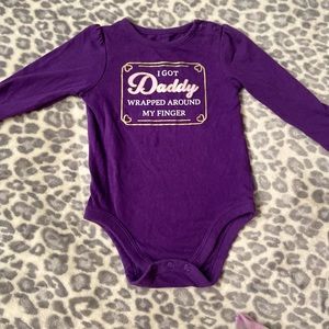 I got daddy wrapped around my finger